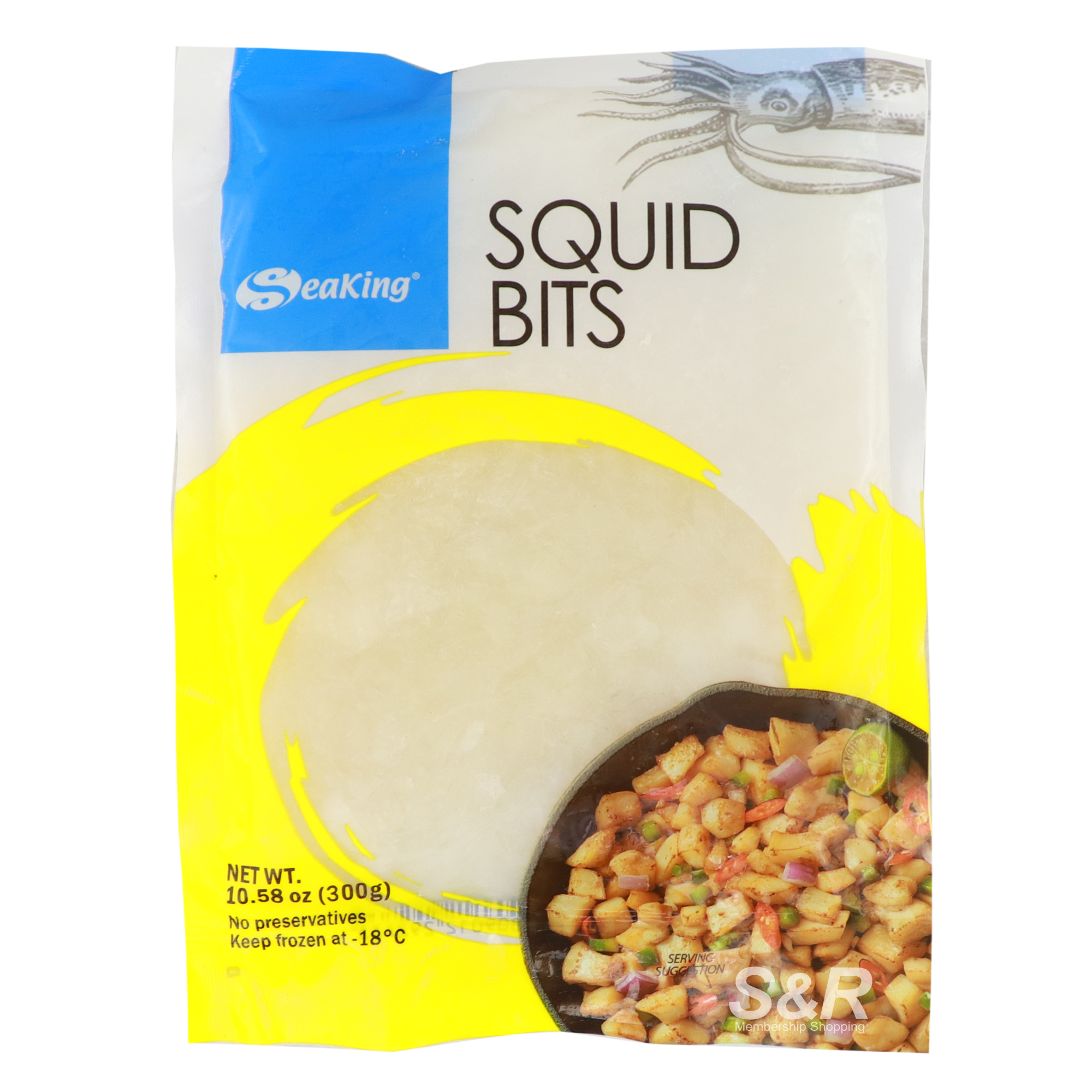 Seaking Squid Bits 300g Seaking Squid Bits 300g